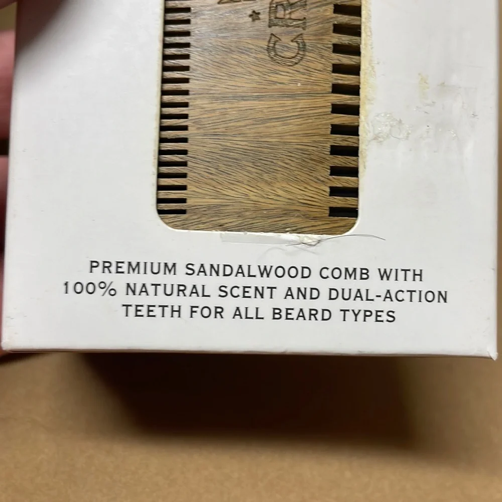 Cremo Call natural beard comb 100% natural scent